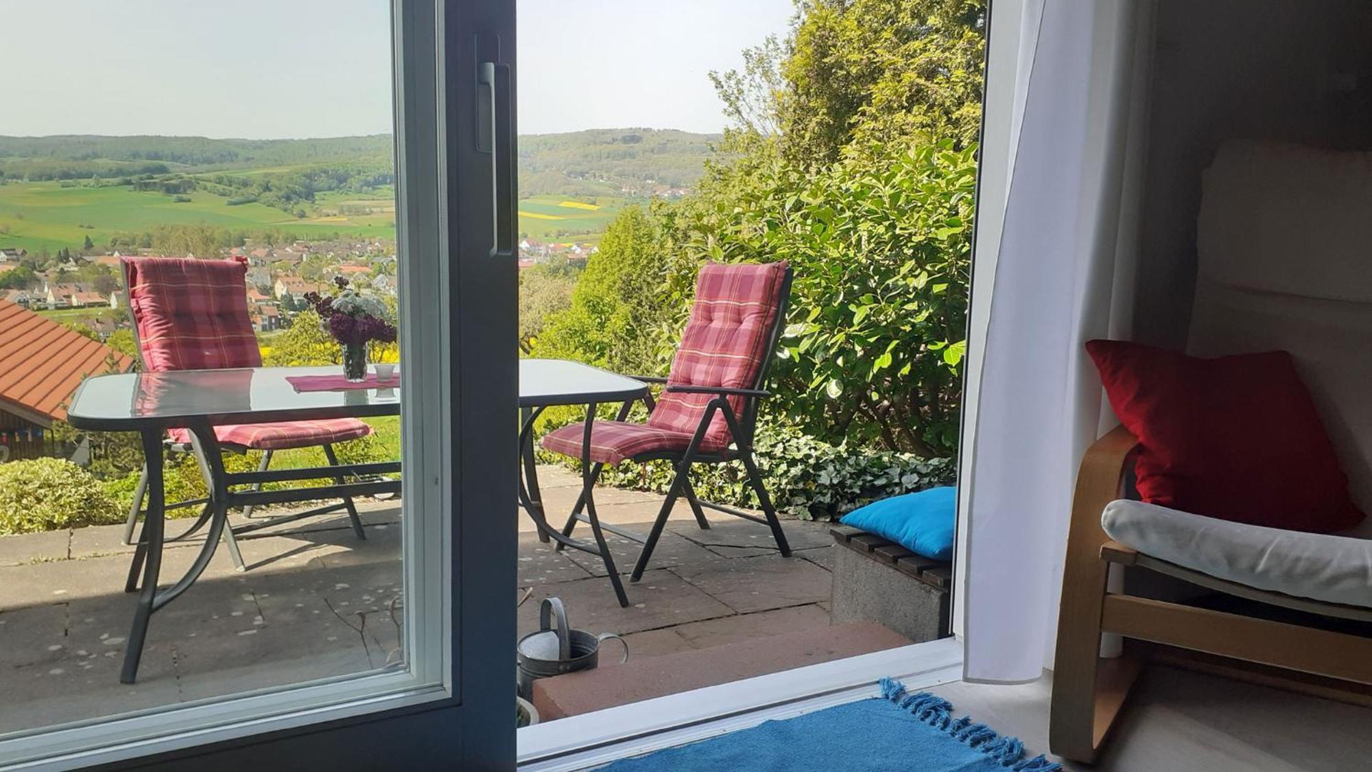 Ferienhaus Talblick Fladungen Bagian luar foto